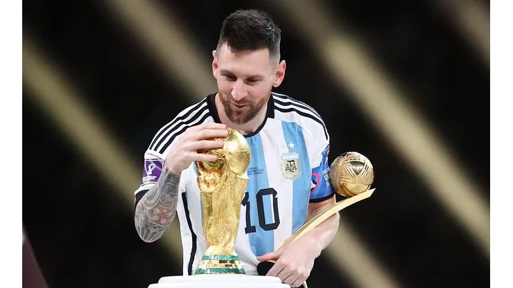 Messi corona su carrera con el título de campeón del Mundo.