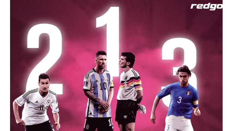 Messi iguala a Matthaus con 25 juegos en Mundiales