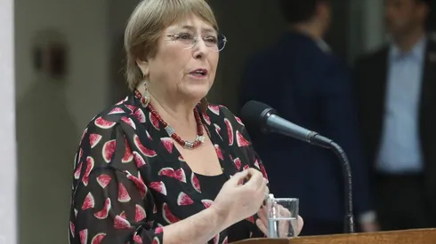 Michelle Bachelet volvió a La Moneda.