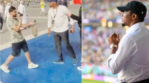 Samuel Eto'o se salió de sus casillas por una pregunta incómoda de un youtuber argelino que lo acusó de comprar a un árbitro.