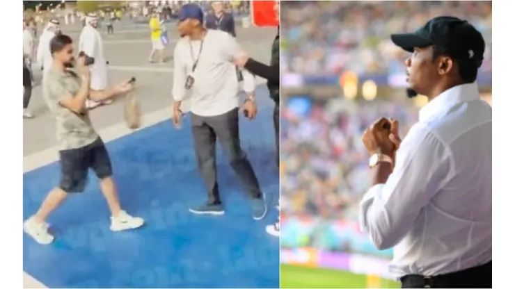 Samuel Eto'o se salió de sus casillas por una pregunta incómoda de un youtuber argelino que lo acusó de comprar a un árbitro.