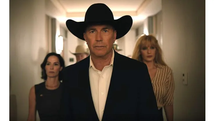 Kevin Costner comanda el elenco de Yellowstone.