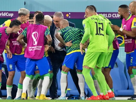 Tite seguirá practicando el baile de la paloma de Richarlison