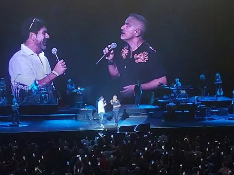¡Matador Salas sube al escenario y canta con Eros Ramazzotti!