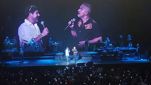 La nueva dupla goleadora de Marcelo Salas y Eros Ramazzotti se llenó de aplausos en su debut