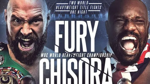 Fury y Chisora se enfrentan una vez más encima del cuadrilátero.