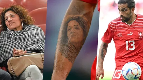 La chilena Marcela Araya aparece grabada en el brazo del seleccionado suizo Ricardo Rodríguez