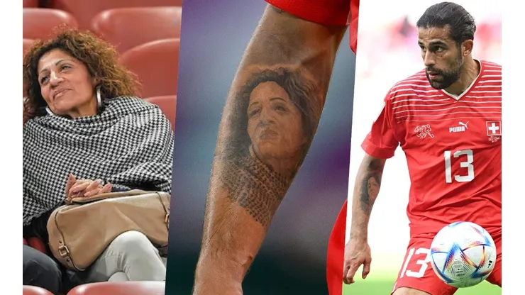 La chilena Marcela Araya aparece grabada en el brazo del seleccionado suizo Ricardo Rodríguez