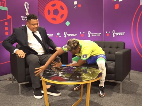 Rodrygo le pide un poco de magia a Ronaldo