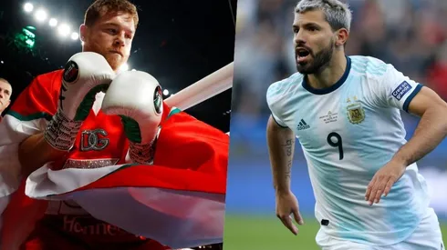 El diálogo entre Canelo y el Kun pasó de Twitter a WhatsApp