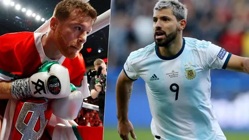 Canelo Álvarez se enojó ahora con el Kun Agüero