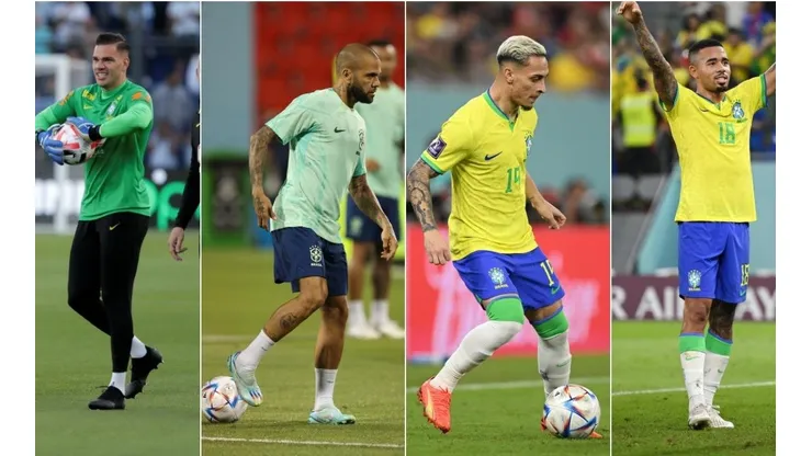 Ederson, Dani Alves, Antony y Gabriel Jesus serían de la partida ante Camerún