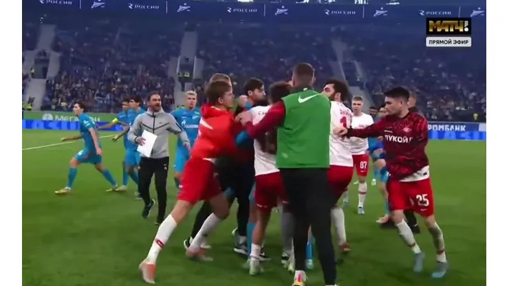 La pelea que protagonizaron en Rusia