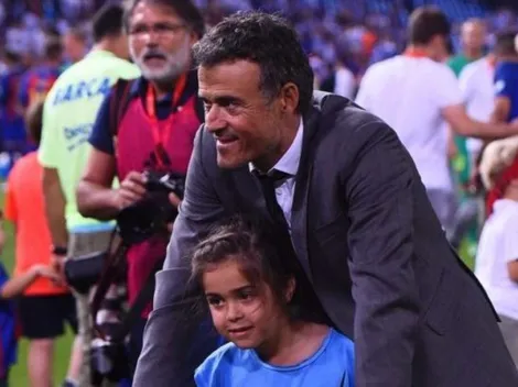 Conmovedor recuerdo de Luis Enrique a su hija fallecida