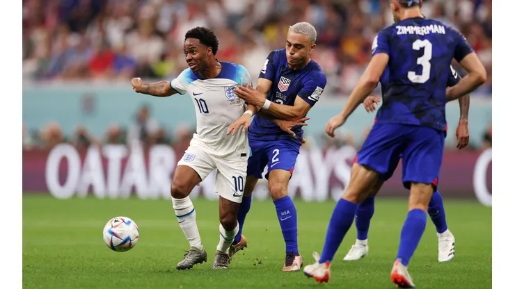 Inglaterra y Estados Unidos se enfrentaron por la segunda fecha del grupo B.