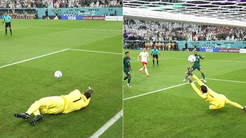 ¡Qué intervención doble de Wojciech Szczesny para mantener el arco invicto en Polonia!