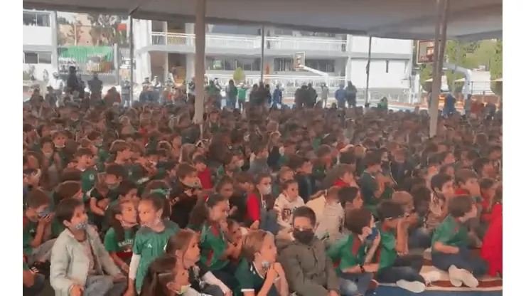 En los colegios de México también se vive Qatar 2022