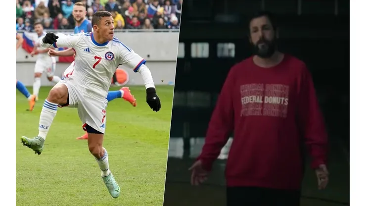 Alexis Sánchez usó una parte del discurso de Adam Sandler en "Hustle" para inspirarse