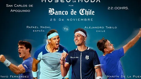 Tabilo y Nadal no serán los únicos competidores de la Copa "Museo de la Moda".