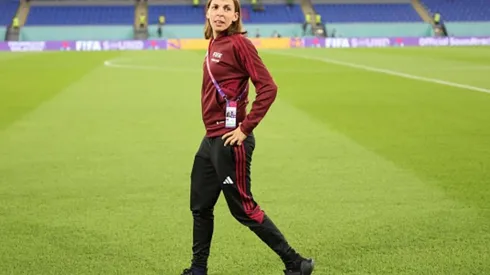 Stephanie Frappart es la primera árbitra en un Mundial masculino