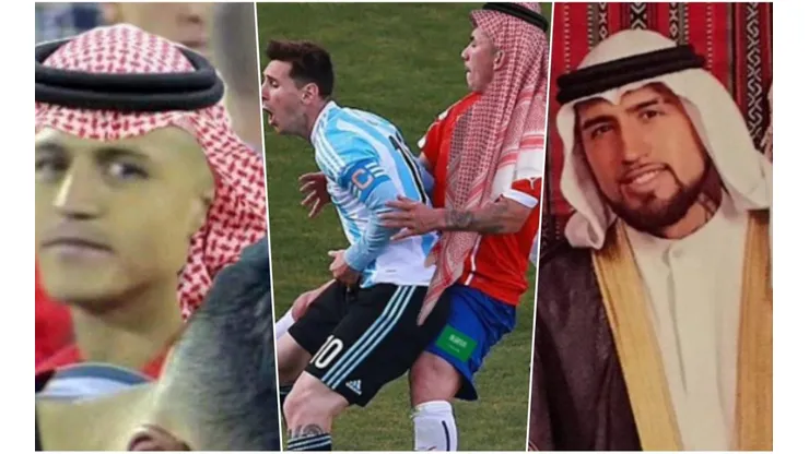 Hinchas chilenos reaccionan a la derrota de Argentina contra Arabia en Qatar 2022.