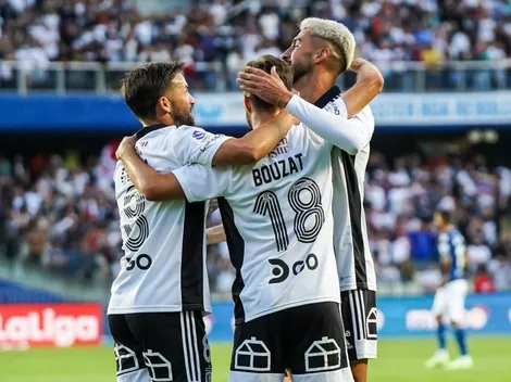 Un globo top de Lucero y un zurdazo de Bouzat adelantan a Colo Colo