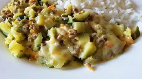 ¿Cómo hacer guiso de zapallo italiano?