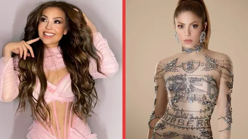 Thalía y Shakira.