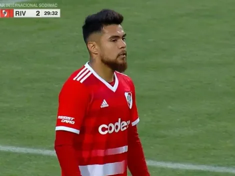 Hinchas de River revientan a Paulo Díaz: "Que se quede en Chile"