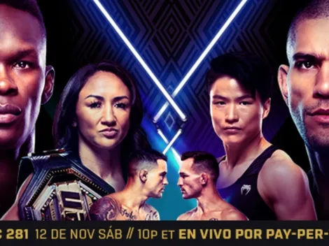 Adesanya y Pereira disputan el título medio en UFC 281