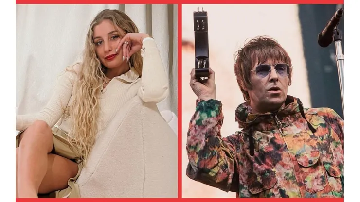 Dani Castro y Liam Gallagher.