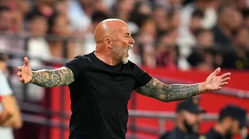 Sampaoli mostró su molestia con la humanidad