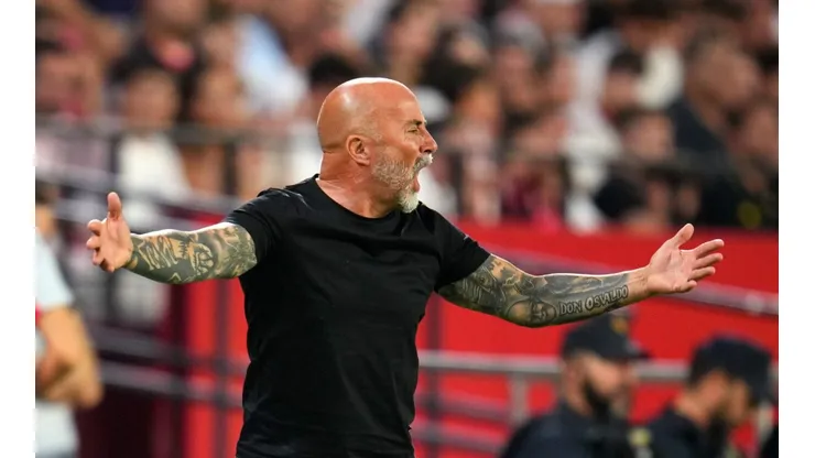 Sampaoli mostró su molestia con la humanidad