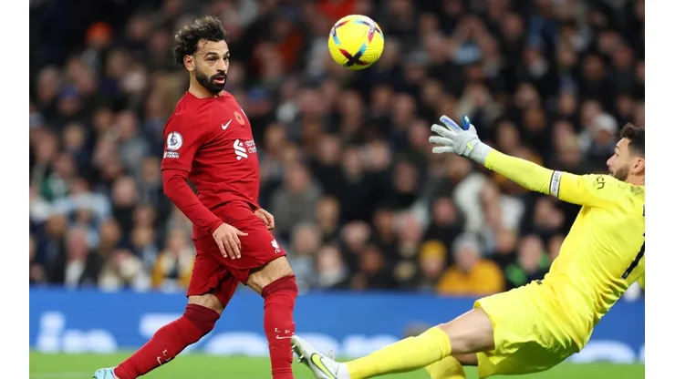 Salah se matriculó con un golazo ante Tottenham