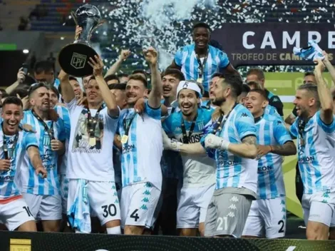 El Racing de los chilenos es campeón