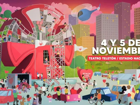 ¿A qué hora comienza el show de Teletón en el Estadio Nacional?