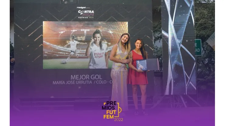 María José Urrutia resultó ganadora del premio al Mejor Gol el 2021