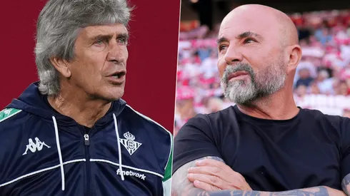 Pellegrini y Sampaoli se encuentran por primera vez.