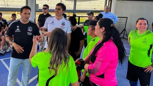 Quinteros comparte con las presas de la cárcel de mujeres