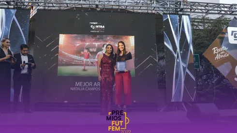 Natalia Campos, portera de la U. de Chile fue la ganadora el año pasado