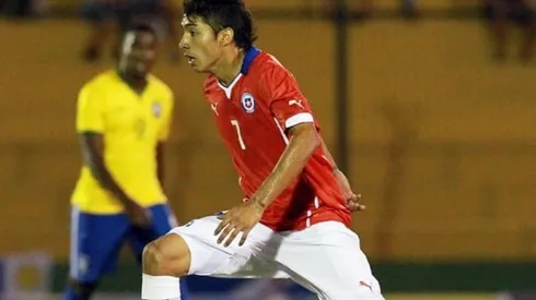 Luciano Cabral jugando por Chile