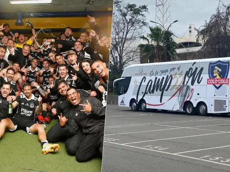 ¿Tour del campeón? Colo Colo tiene listo el bus para los festejos