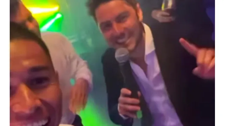 Marco Rojas brilló en la cancha y en la fiesta de Colo Colo