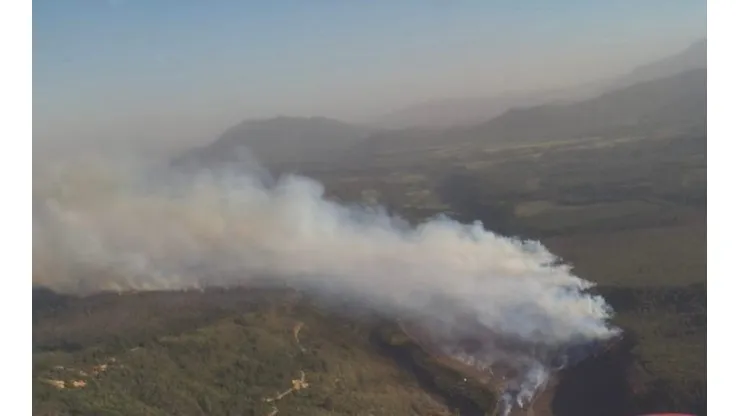 ONEMI declara alerta roja en Molina y Río Claro por incendio forestal
