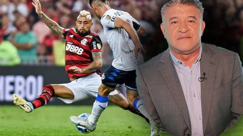Arturo Vidal ha jugado Copa Libertadores desde cuartos de final y Claudio Borghi cree que Flamengo es favorito al título