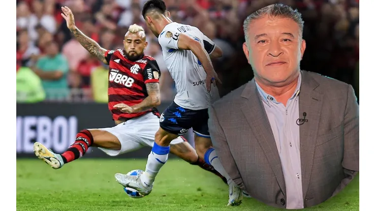 Arturo Vidal ha jugado Copa Libertadores desde cuartos de final y Claudio Borghi cree que Flamengo es favorito al título