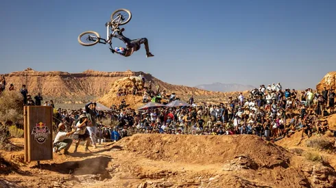 Impactantes imágenes llegan desde Utah en la última edición de Red Bull Rampage, el freeride más extremo del mundo.