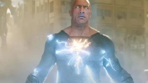 Dwayne Johnson en Black Adam.