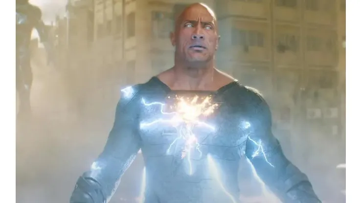 Dwayne Johnson en Black Adam.