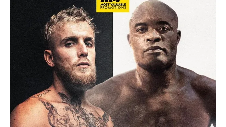 Jake Paul se verá las caras frente a Anderson Silva dentro del cuadrilátero.